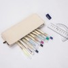 YONBEN Canvas Pencil Case Lightweight and Durable Ideal Canvas Pencil