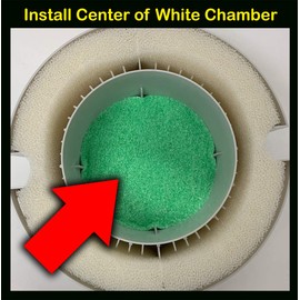 Zanyzap Phosphate Remover Pads for Fluval FX4 FX5 FX6 Canister Filters - 6 Pack