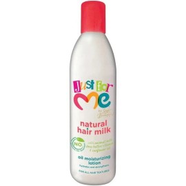 JUST FOR ME Oil Moisturizing Hair Milk, 10 fl oz., All Hair Types