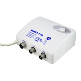 Internal TV Aerial Amplifier 60dB Compatible with Digital and Analog Signals Optimizes Indoor TV Reception