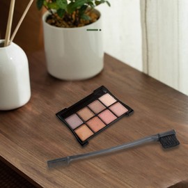 Daiilg Double Sided Edge Control Hair Brush Comb Combo Pack 2 Pieces Pink and Black