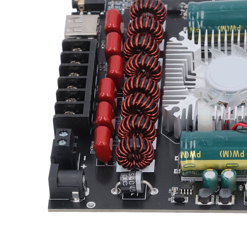 ZK AS21 Bluetooth Amplifier Board Dual Channel TPA3255 Chip 220Wx2