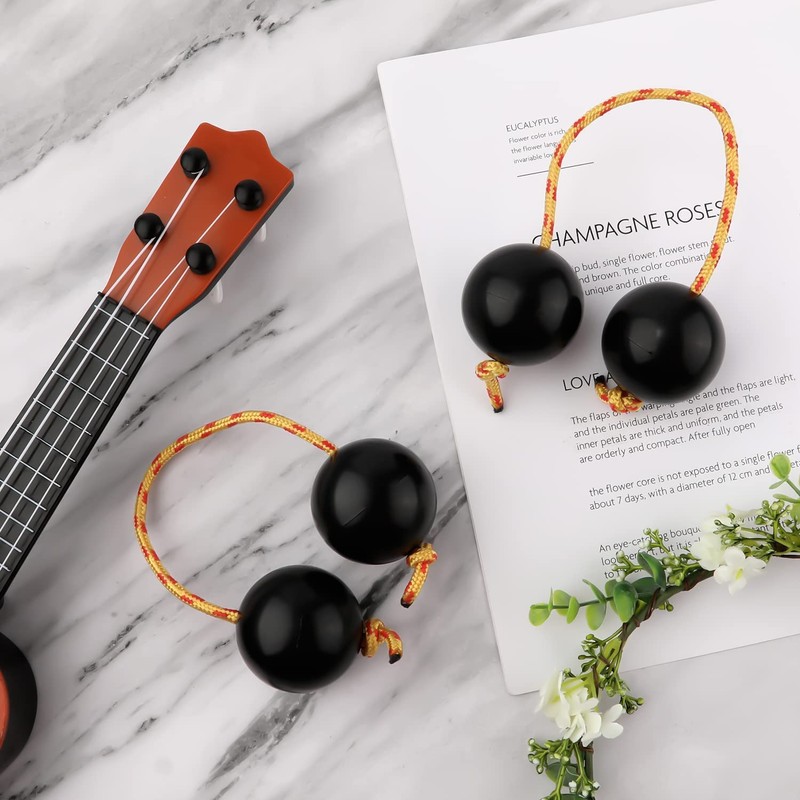 Pachica Asarat Percussion Maracas Shaker Ethnic Musical Instrument Set of