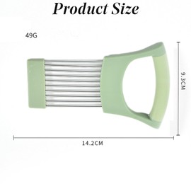 2 Pcs Onion Slicer Holder Stainless Steel Potato Slicing Fork Multi Function Vegetable Slicer Holder Handheld Slicing Helper for Slicing Cutting Carrot Tomato Potato Fruit Meat