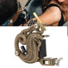 Classic Retro Embossed Liner Shader Tattoo Machine Snake Shaped Coil
