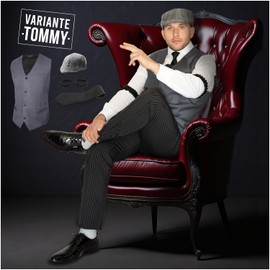 Festicy 20s Men's Costume in Mafia Gangster Look I Mafia Costume Men's Fancy Dress in Size M with Vest, Hat, Tie and Much More I Carnival Costume Men in Charleston Style, gray