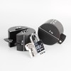 Posnaland Door Knob Lockout Device,Doorknobs Locking Cover with Padlock, Door