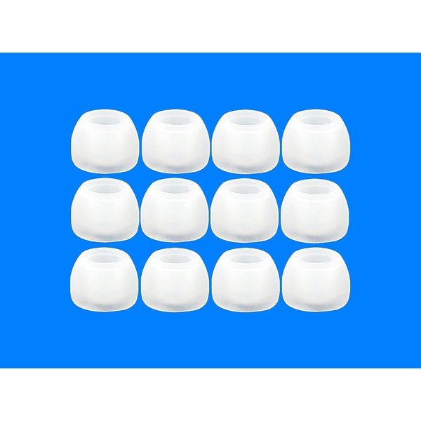 12pcs - Small (S) Eartips Compatible with Anker Soundcore Liberty