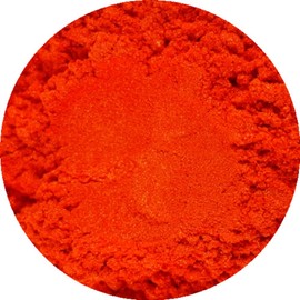 Sunset Orange Cosmetic Mica Powder 3g-50g for Soap, Eyeshadow, Bathbombs (50g)