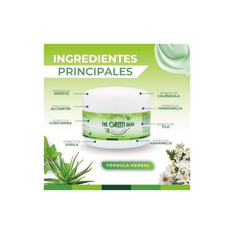 Anáhuac Pack Duo The Green Balm Bálsamo Corporal 250 G,