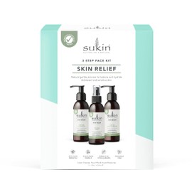 Sukin Skin Relief Facial Pack 125 ml (Pack of 3)