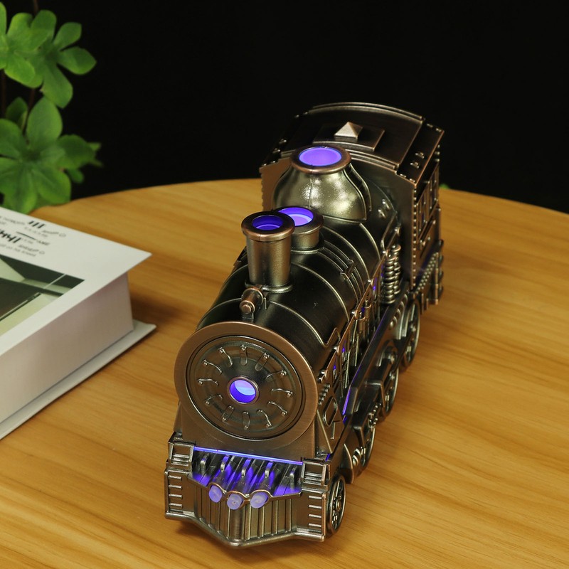 Aromatherapy Humidifier Innovative Train Shape Essential Oil Diffuser Cool Mist