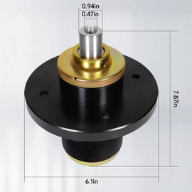 Rockheel Blade Spindle Assembly Replace 037 4000 50, 037 8000 00 for Bad Boy 48in 54in 61in 72in Deck Outlaw Extreme Outlaw XP (1 Pack)