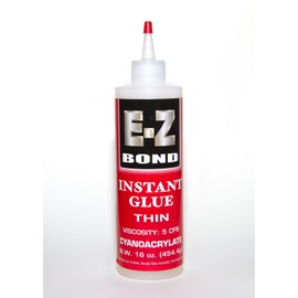 EZ Bond Cyanocrylate Super Glue - 16 OZ - 05 CPS - Strongest bond on Market