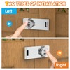 Cabinet Lock with Combination, 3-Digit Combination Drawer Lock, 4.5'' Keyless