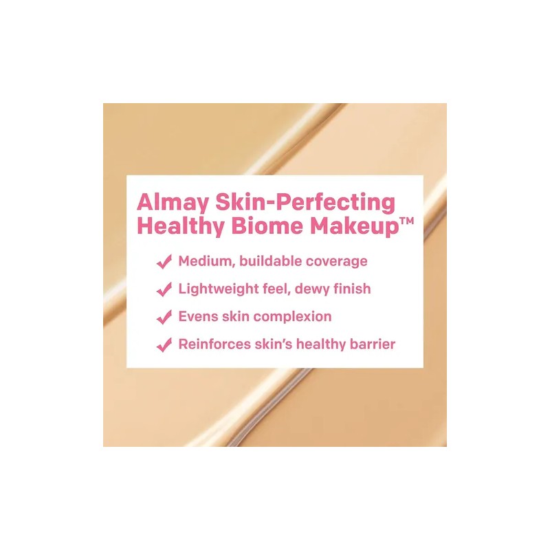 Almay Skin Perfecting Healthy Biome Foundation Maquillaje Co