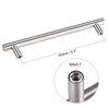 sourcing map T Bar Pull Handle, 8.7"(220mm) Length 12mm Dia