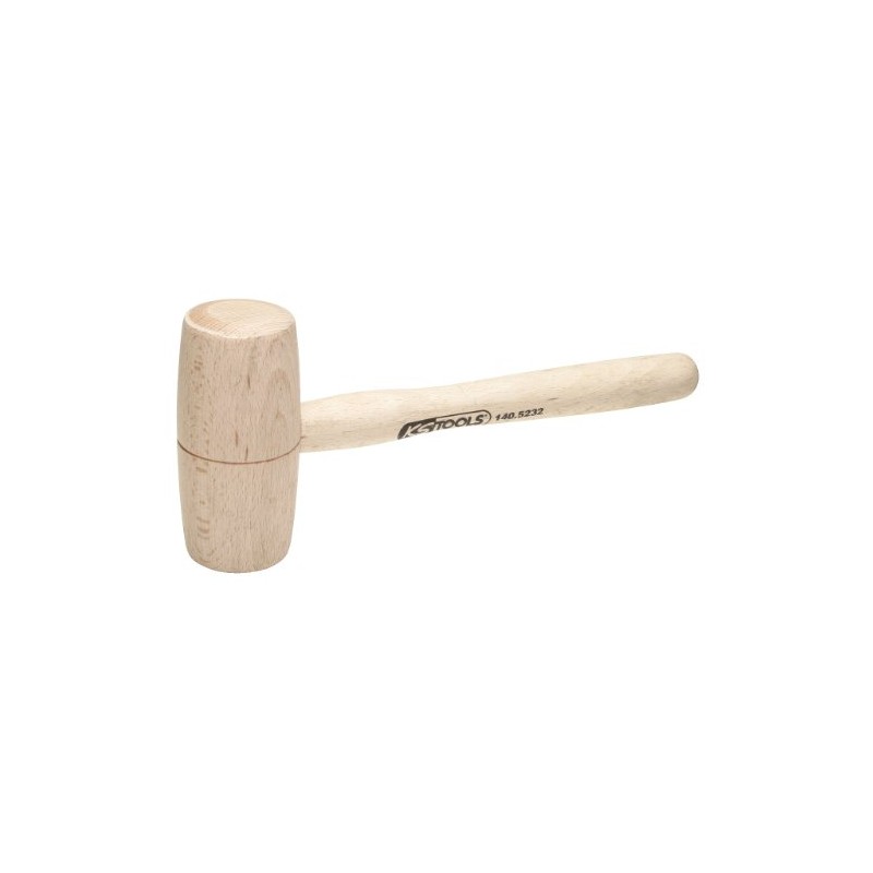 KS Tools 140.5231 Wooden mallet, 100g