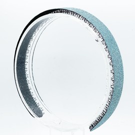 Kamipita Headband (36*1.8cm) Cute Adult Headband with No Pain No Pain Stress-free Stress-Free Headband, No Pain Headband, No Pain Headband, Headband (Glitter Sky Blue)