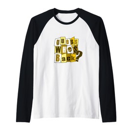 University Varsity-Gold You Thought That I was Finished? Raglan Baseball Tee