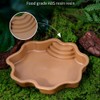 Turtle Bathing Pool, Reptile Feeding Dish Water Pot, Landscape Fish