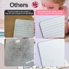 Set of 24 Dry Erase Boards, Double Sided Small Whiteboards