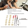 Flute Repair Kit Pads DIY Maintenance Tools Set Musical Instrument