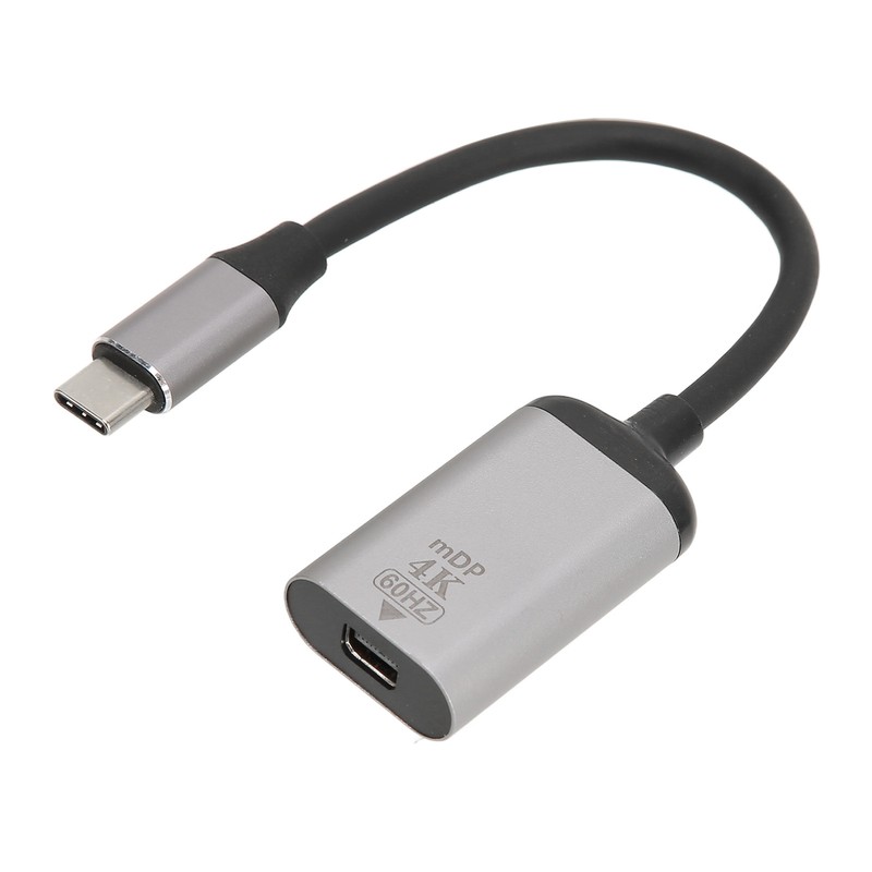 USB C to DisplayPort Adapter 4K 60Hz Aluminium Alloy Plug