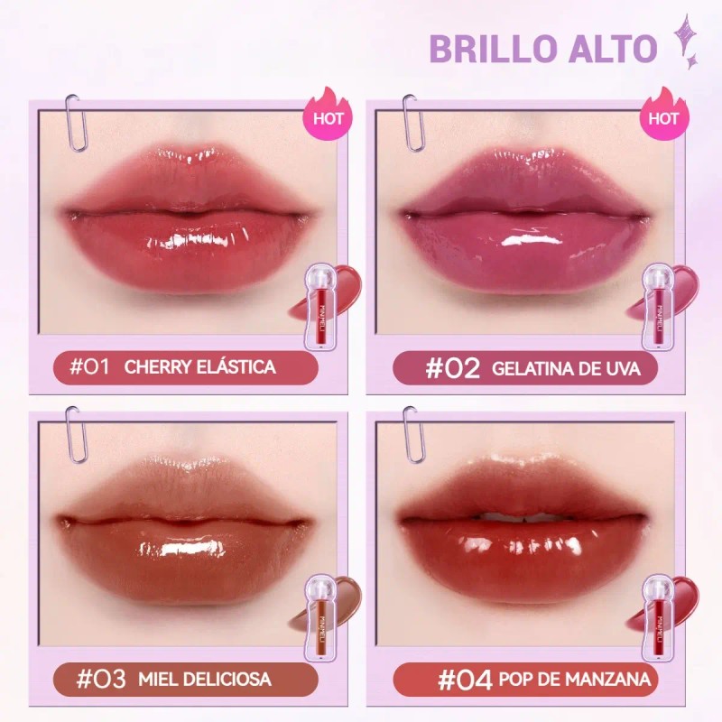 Minimeli Brillo Labios Hidratante Larga Duración 4tons