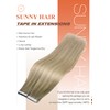 Sunny Hair Tape in Hair Extensions Human Hair Invisible Tape