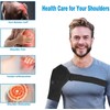 USB Shoulder Heating Pad Heated Shoulder Brace Wrap 3 Heating