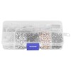 Grommet Kit 5mm x 220pcs/3mm x 420pcs,Grommet Setting Tool Metal