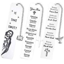 Christian Bookmark, Bookmarks for Women, 2025 Bible Bookmarks, Religious Church Gift, First Communion Gifts, Book Marks for Reading Women
