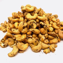 WINC Salt & Pepper Cashews 4 Pounds Premium Gift Bulk Snack Nuts FREE SHIP USA
