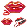 Upgraded Corded Landline Phones for Home, TelPal Funny Novelty Lip