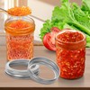 Mason Jar Replacement Rings or Tops Durable 70mm/2.76" Regular Mouth