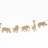 Jungle Safari Animals Kraft Banner Garland Sign Zoo Giraffe Lion