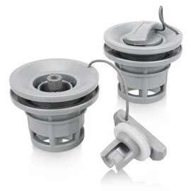 Inflatable Boat Air Valve Cap Plugs Kit, Inflatable Kayak Paddle Board Replacement Parts, for Inflatable Boat, Raft Dinghy, Canoe and Kayak Accessories Air Inflatable Plugs PVC Upgrade (Pack of 2)