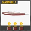 CoCud 2 x 72 Inch Sanding Belt, 10 Pcs 36/60/120