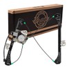 AutoandArt Brock Replacement Passenger Front Power Window Regulator with Lift