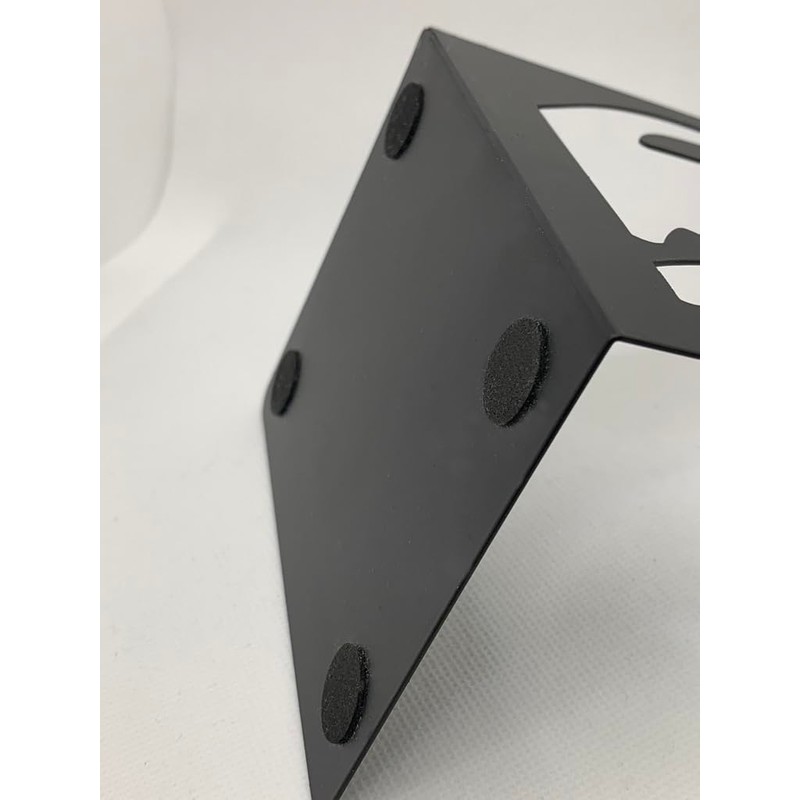 Kaenarie Bookends Iron Cutlery Cat Design Book Stand (Cat)