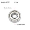 sourcing map 607ZZ Deep Groove Ball Bearings 7mm x 19mm