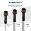 KEEPOW 36mm Horse Hair Vacuum Attachment Brush With Universal Connector