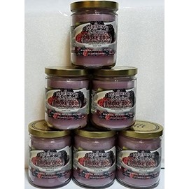 Smoke Odor Exterminator 13oz Jar Candle, Mulberry & Spice Six Pack.