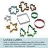 Chicago Metallic 12 Piece Holiday Baking Set, For Making Cookies,