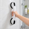 2-Pack Suction Cup Grab Bars for Bathroom & Glass Doors