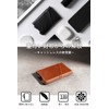 zepirion Quick Wallet 2 Leather Credit Card Case, Genuine Leather,