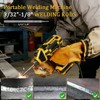JEXUGK Portable Welding Machine,110V Electric Welder Handheld with IGBT Inverter,5