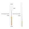 HRLORK 10 Pack Marshmallow Toasting Forks Stainless Telescoping Barbecue Forks