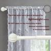 ARNORX French Door Curtain Rods with Pumpkin Finial- 2 Pack,
